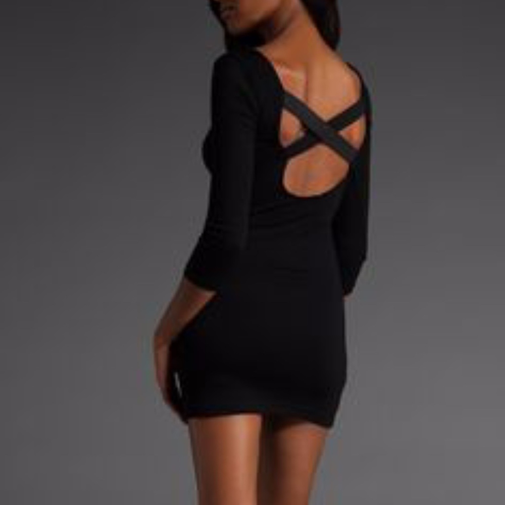 Brandy Melville X Dress in Black